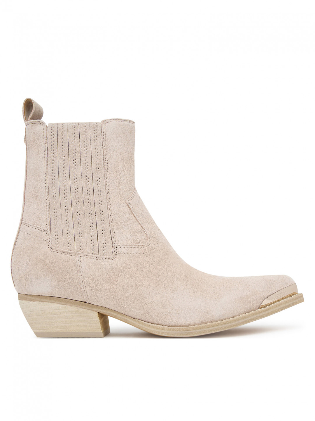 Guess Kovbojská obuv FLTLN2 SUE10 Béžová